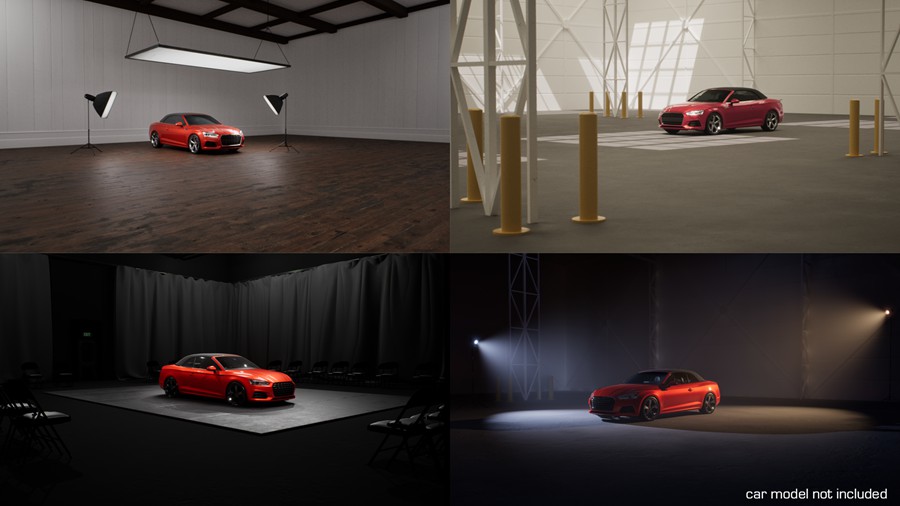 逼真3d模型投影环境背景照明灯光ue工具插件工程素材 RD – Lighting Kit 插件预设 第7张-素材湾丨精选海外优质设计素材资源 逼真3d模型投影环境背景照明灯光ue工具插件工程素材 RD – Lighting Kit 插件预设 sucaiwan.com