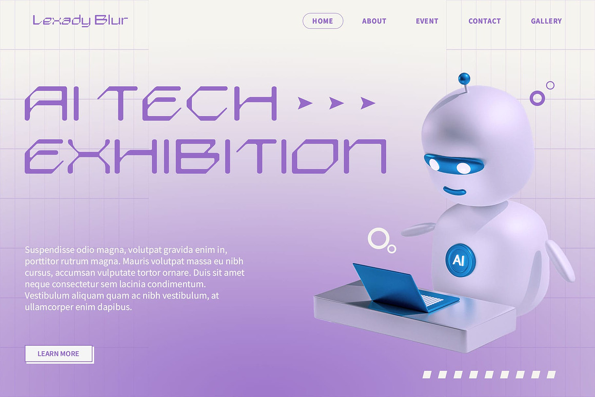 现代时尚海报网站徽标设计装饰英文字体安装包 Lexady Blur 设计素材 第3张-素材湾丨精选海外优质设计素材资源 现代时尚海报网站徽标设计装饰英文字体安装包 Lexady Blur 设计素材 sucaiwan.com