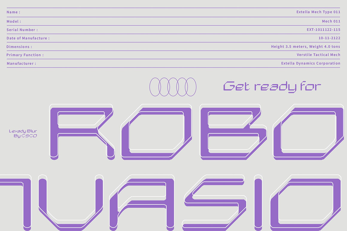 现代时尚海报网站徽标设计装饰英文字体安装包 Lexady Blur 设计素材 第4张-素材湾丨精选海外优质设计素材资源 现代时尚海报网站徽标设计装饰英文字体安装包 Lexady Blur 设计素材 sucaiwan.com