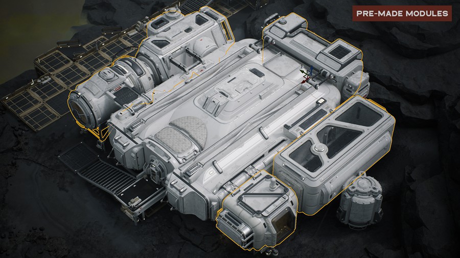 未来科幻赛博朋克风星球基地房屋飞船ue模型3d设计素材 Modular Sci-Fi Indoor Outdoor Environment Pack – Rocky Swampy Planet 样机素材 第7张-素材湾丨精选海外优质设计素材资源 未来科幻赛博朋克风星球基地房屋飞船ue模型3d设计素材 Modular Sci-Fi Indoor Outdoor Environment Pack – Rocky Swampy Planet 样机素材 sucaiwan.com