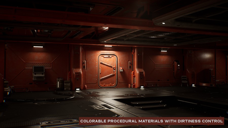 未来科幻赛博朋克风星球基地房屋飞船ue模型3d设计素材 Modular Sci-Fi Indoor Outdoor Environment Pack – Rocky Swampy Planet 样机素材 第19张-素材湾丨精选海外优质设计素材资源 未来科幻赛博朋克风星球基地房屋飞船ue模型3d设计素材 Modular Sci-Fi Indoor Outdoor Environment Pack – Rocky Swampy Planet 样机素材 sucaiwan.com