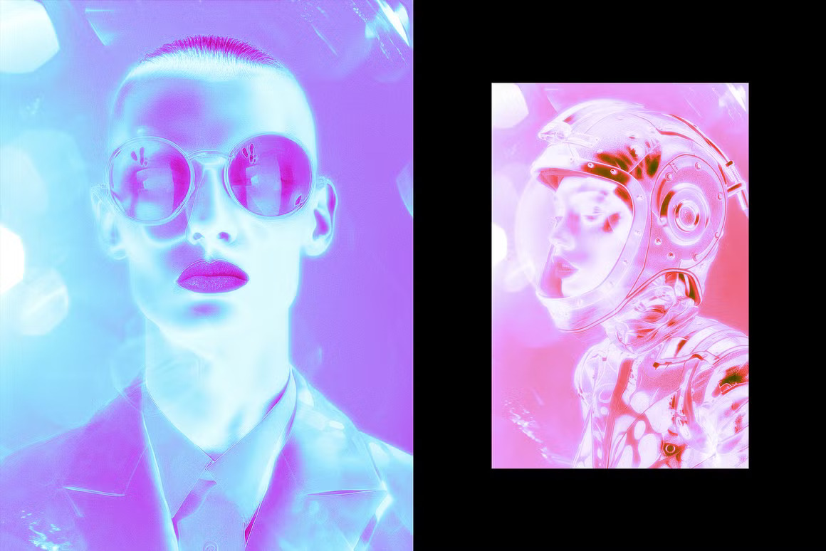 未来科幻酸性多彩发光抽象艺术照片效果ps修图特效样机模板素材 Abstract Futuristic Glow Photo Effect 插件预设 第2张-素材湾丨精选海外优质设计素材资源 未来科幻酸性多彩发光抽象艺术照片效果ps修图特效样机模板素材 Abstract Futuristic Glow Photo Effect 插件预设 sucaiwan.com