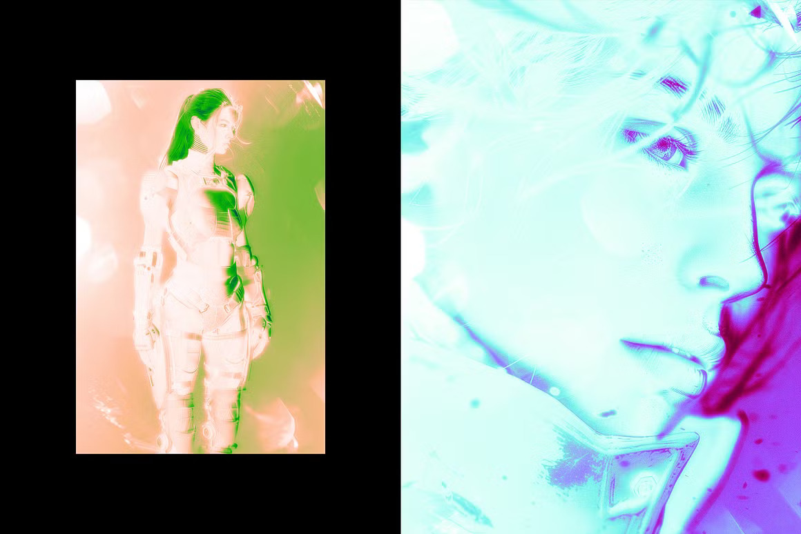 未来科幻酸性多彩发光抽象艺术照片效果ps修图特效样机模板素材 Abstract Futuristic Glow Photo Effect 插件预设 第4张-素材湾丨精选海外优质设计素材资源 未来科幻酸性多彩发光抽象艺术照片效果ps修图特效样机模板素材 Abstract Futuristic Glow Photo Effect 插件预设 sucaiwan.com