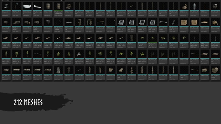 中世纪维京小镇城堡房屋3d模型ue设计素材 Modular Medieval Village 样机素材 第18张-素材湾丨精选海外优质设计素材资源 中世纪维京小镇城堡房屋3d模型ue设计素材 Modular Medieval Village 样机素材 sucaiwan.com