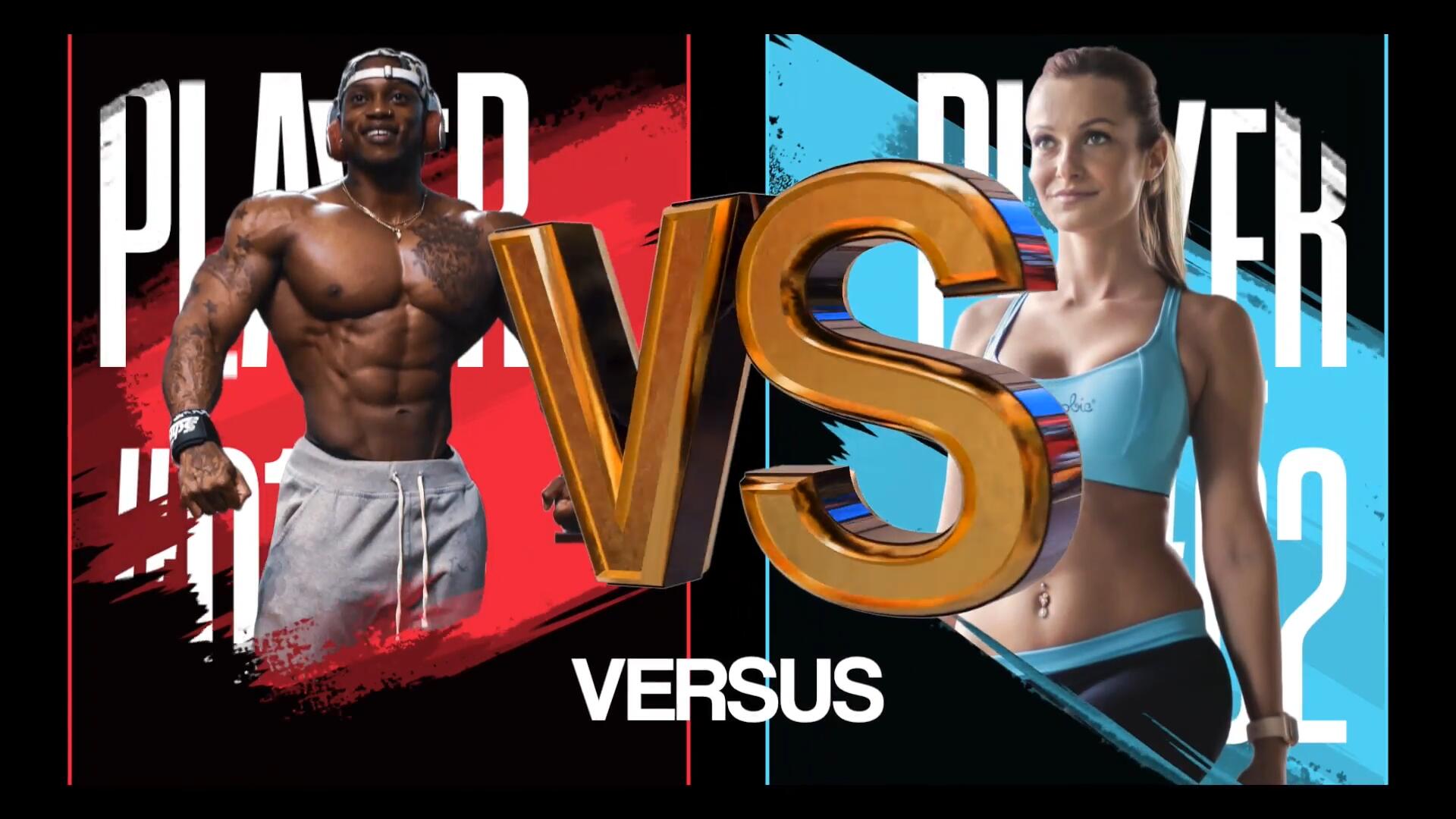 FCPX插件：各类体育运动比赛人物PK/VS效果开场片头 Versus Sport Opener , sucaiwan.com