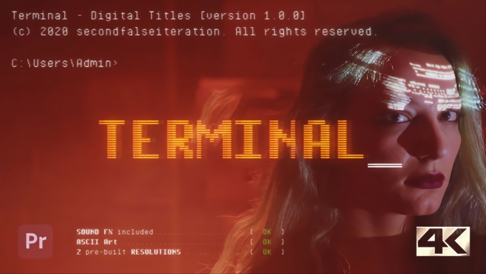 PR预设:38个赛博朋克像素风格8bit数字失真毛刺打字效果动画预设包 Terminal – Digital Titles | Premiere Pro 插件预设 第1张-素材湾丨精选海外优质设计素材资源 PR预设:38个赛博朋克像素风格8bit数字失真毛刺打字效果动画预设包 Terminal – Digital Titles | Premiere Pro 插件预设 sucaiwan.com