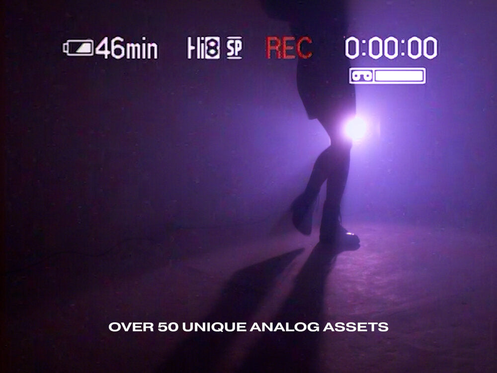 Video Milkshake 复古VHS做旧磁带故障失真噪点颗粒背景视频素材 VHS GLITCHES AND OVERLAYS PACK 2.0 影视音频 sucaiwan.com