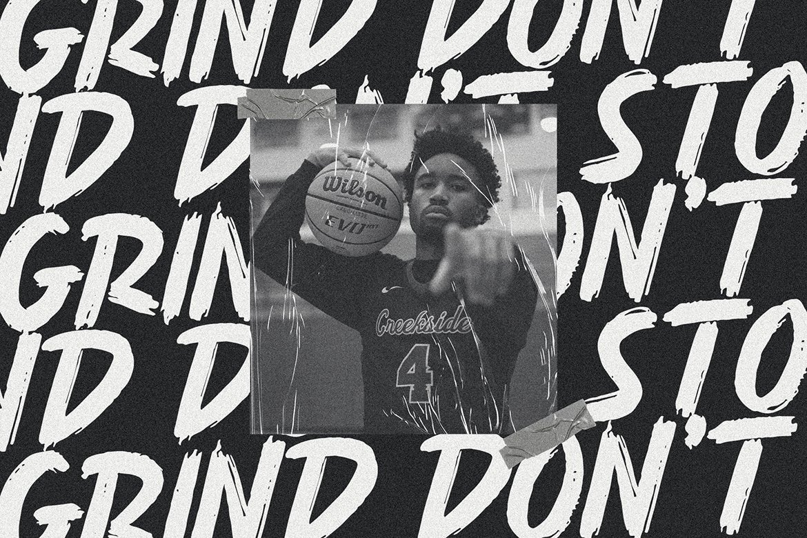 新潮嘻哈风水墨手写手绘毛笔笔触效果的海报封面标题英文字体设计 Hypegoals – Brushy Display Font 设计素材 第3张-素材湾丨精选海外优质设计素材资源 新潮嘻哈风水墨手写手绘毛笔笔触效果的海报封面标题英文字体设计 Hypegoals – Brushy Display Font 设计素材 sucaiwan.com