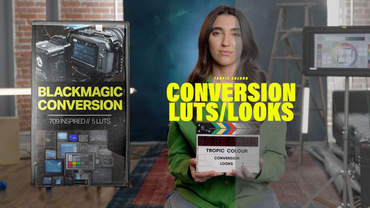 Tropic Colour 5个Black Magic转换模拟Rec709色彩LUT预设包 Black Magic BRAW Conversion LUTS 插件预设 第1张-素材湾丨精选海外优质设计素材资源 Tropic Colour 5个Black Magic转换模拟Rec709色彩LUT预设包 Black Magic BRAW Conversion LUTS 插件预设 sucaiwan.com