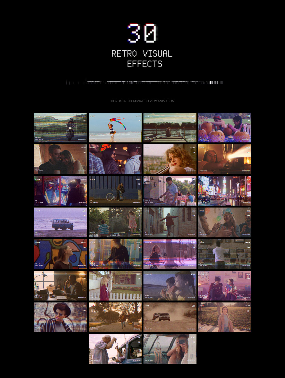 FCPX插件:30种复古怀旧老录像电影氛围画面扭曲粗糙噪点VCR机器损坏失真纹理效果 MotionVFX mVCR . 第7张-素材湾丨精选海外优质设计素材资源 FCPX插件:30种复古怀旧老录像电影氛围画面扭曲粗糙噪点VCR机器损坏失真纹理效果 MotionVFX mVCR . sucaiwan.com