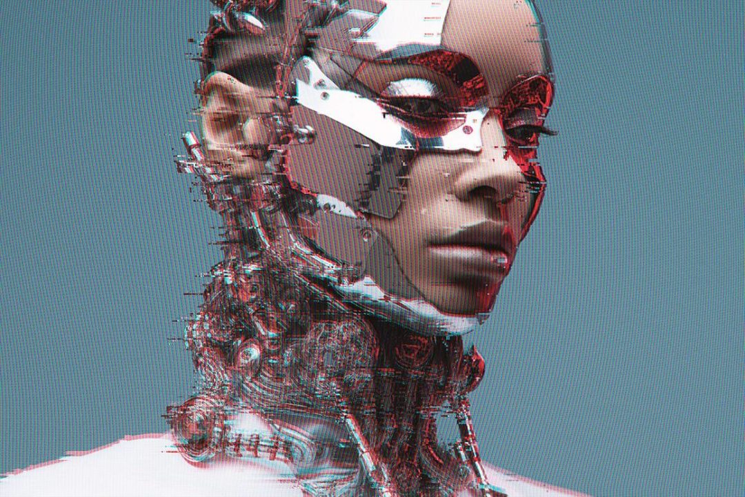 潮流复古vhs信号故障模拟扭曲毛刺照片效果ps特效滤镜插件样机模板 Glitching Photo Effect 插件预设 sucaiwan.com