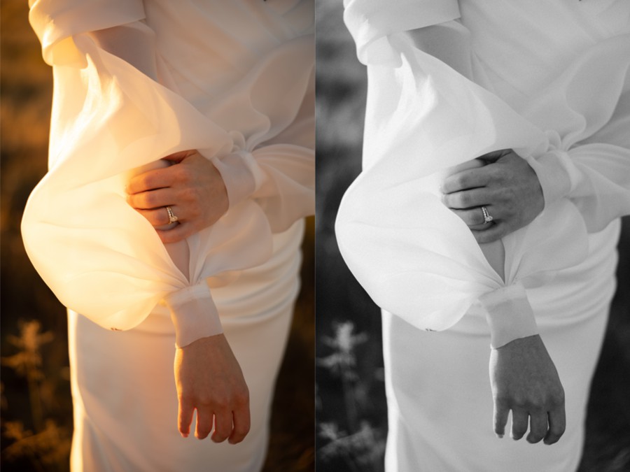 复古橙色温暖色调&黑白色调婚礼照片调色Lightroom预设 The Tiemensmas LR Presets 插件预设 sucaiwan.com