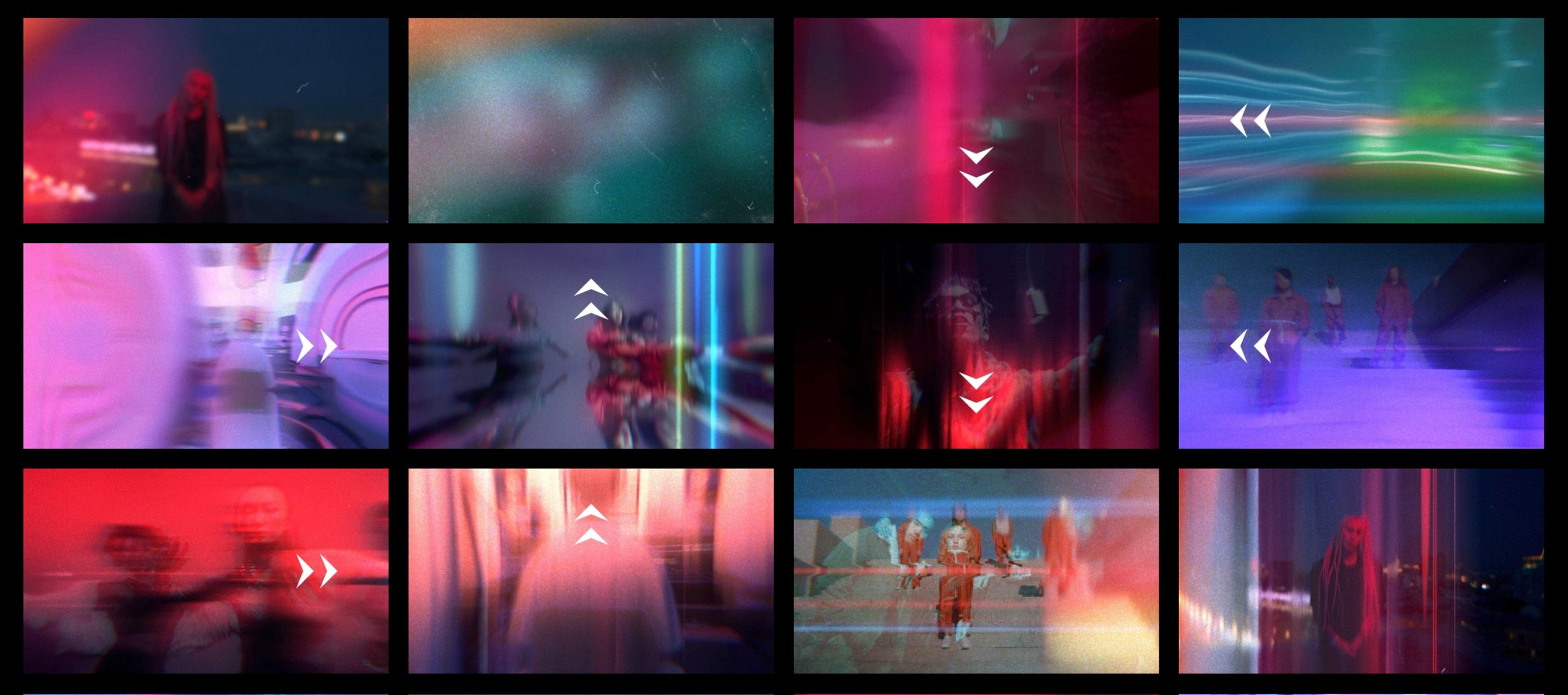 FCPX插件：69个嘻哈电影划痕噪点扭曲变形拉伸漏光刮擦手绘线条灯光闪烁转场过渡 MotionVFX mTransition NOISE . sucaiwan.com