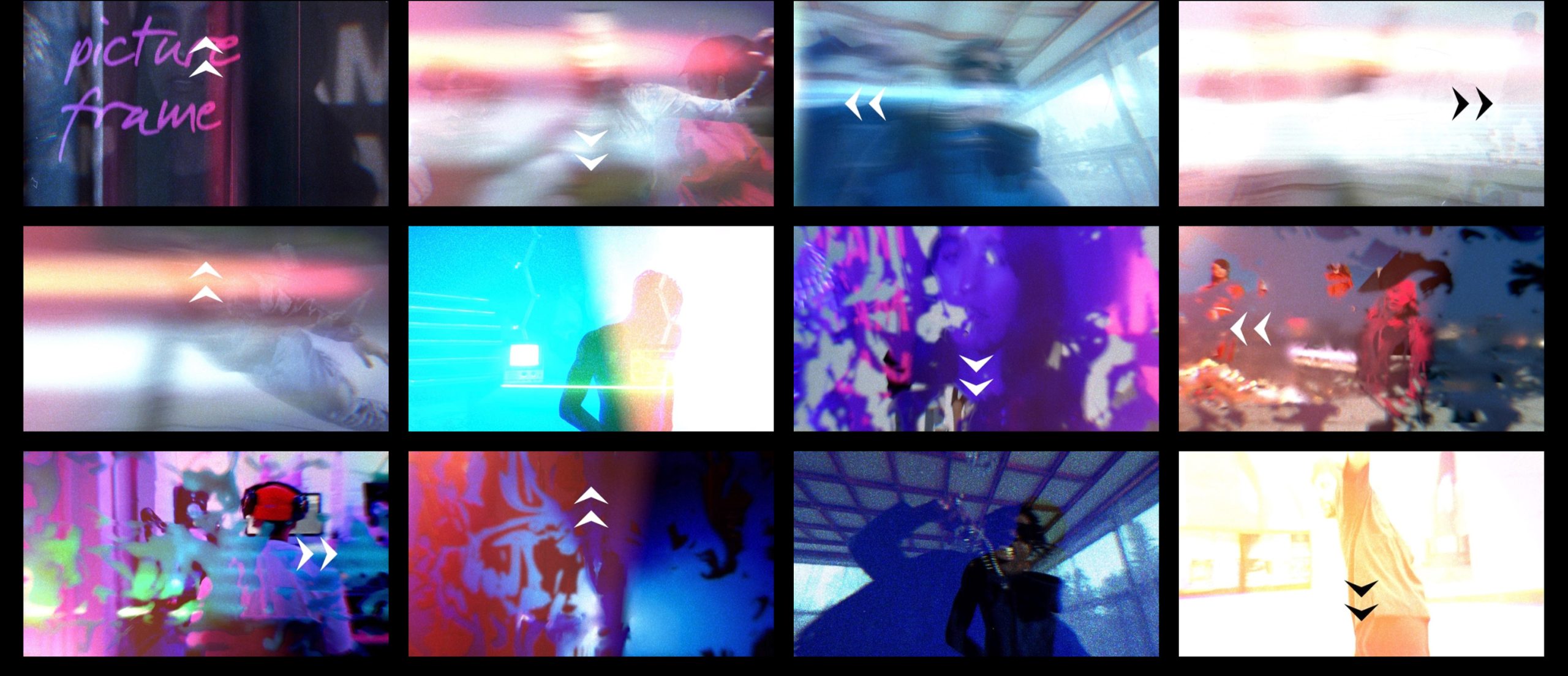 FCPX插件：69个嘻哈电影划痕噪点扭曲变形拉伸漏光刮擦手绘线条灯光闪烁转场过渡 MotionVFX mTransition NOISE . sucaiwan.com