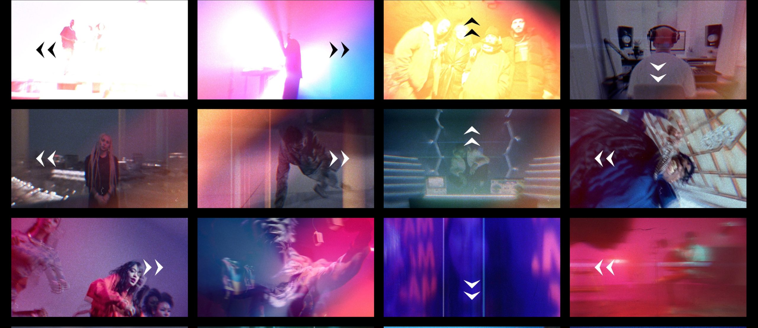 FCPX插件：69个嘻哈电影划痕噪点扭曲变形拉伸漏光刮擦手绘线条灯光闪烁转场过渡 MotionVFX mTransition NOISE . sucaiwan.com