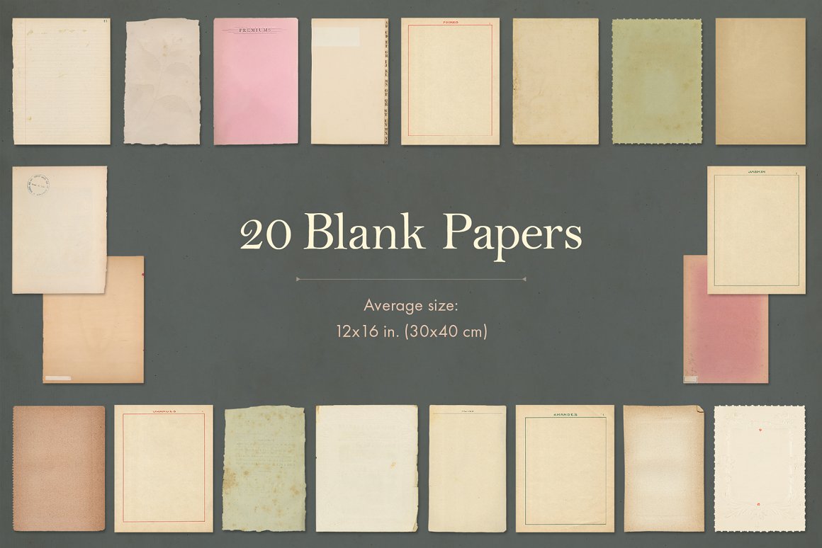 165款复古做旧牛皮纸贴纸张信纸信封相框扑克牌期刊封面地图航海风PNG背景肌理套装 Vintage Paper Ephemera Vol 2 图片素材 第8张-素材湾丨精选海外优质设计素材资源 165款复古做旧牛皮纸贴纸张信纸信封相框扑克牌期刊封面地图航海风PNG背景肌理套装 Vintage Paper Ephemera Vol 2 图片素材 sucaiwan.com