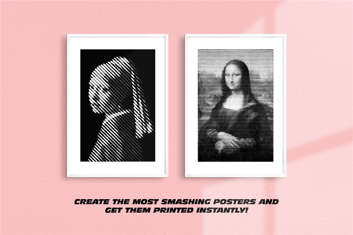 潮流复古黑白半调扭曲像素波点条纹矩阵特效PS动作预设 Halftone Machine Action 插件预设 第9张-素材湾丨精选海外优质设计素材资源 潮流复古黑白半调扭曲像素波点条纹矩阵特效PS动作预设 Halftone Machine Action 插件预设 sucaiwan.com