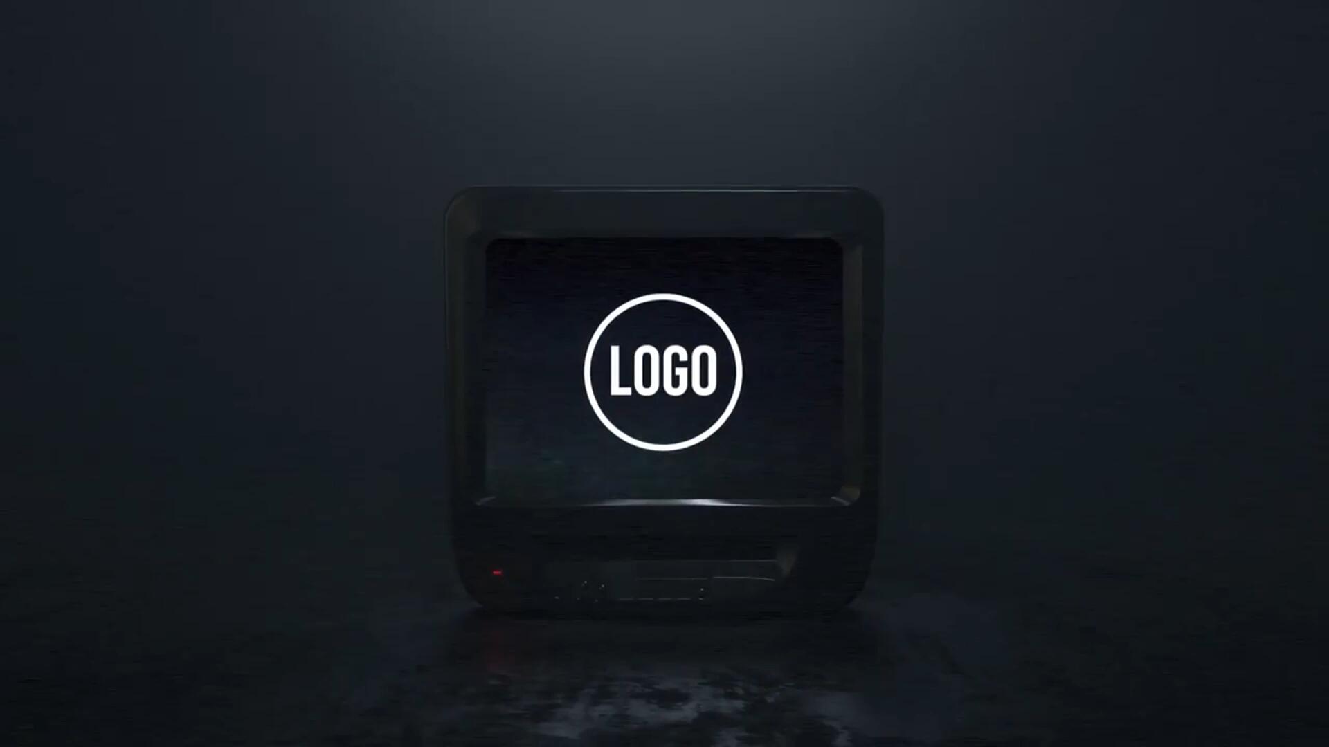 FCPX插件：复古老式旧电视CRT电影3D效果采访纪录片科普/历史节目LOGO展示开场 , sucaiwan.com