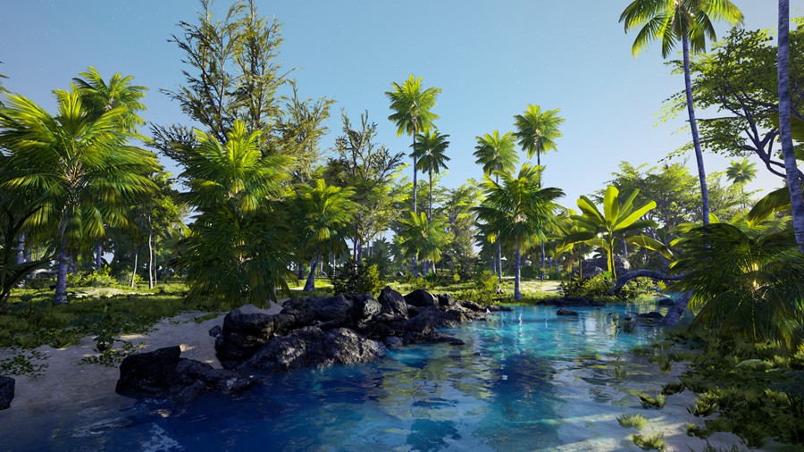 热带海岛毛里求斯椰子香蕉柚子树岩石3d模型ue设计素材 Unreal Engine – 3D-Scanned, Photo-Realistic Mauritius Asset Pack 样机素材 第3张-素材湾丨精选海外优质设计素材资源 热带海岛毛里求斯椰子香蕉柚子树岩石3d模型ue设计素材 Unreal Engine – 3D-Scanned, Photo-Realistic Mauritius Asset Pack 样机素材 sucaiwan.com