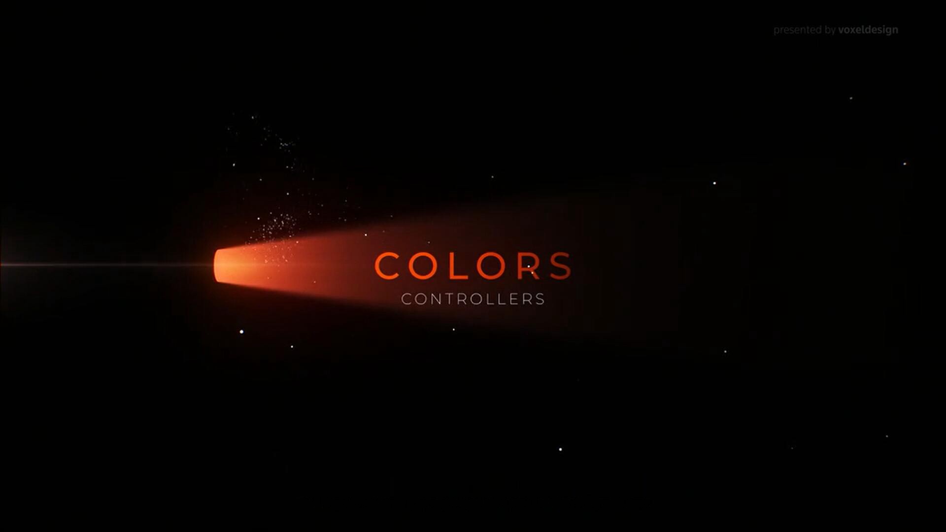 AE模板：网飞风格暗室聚光灯照射文字标题电影视觉开场片头 , sucaiwan.com