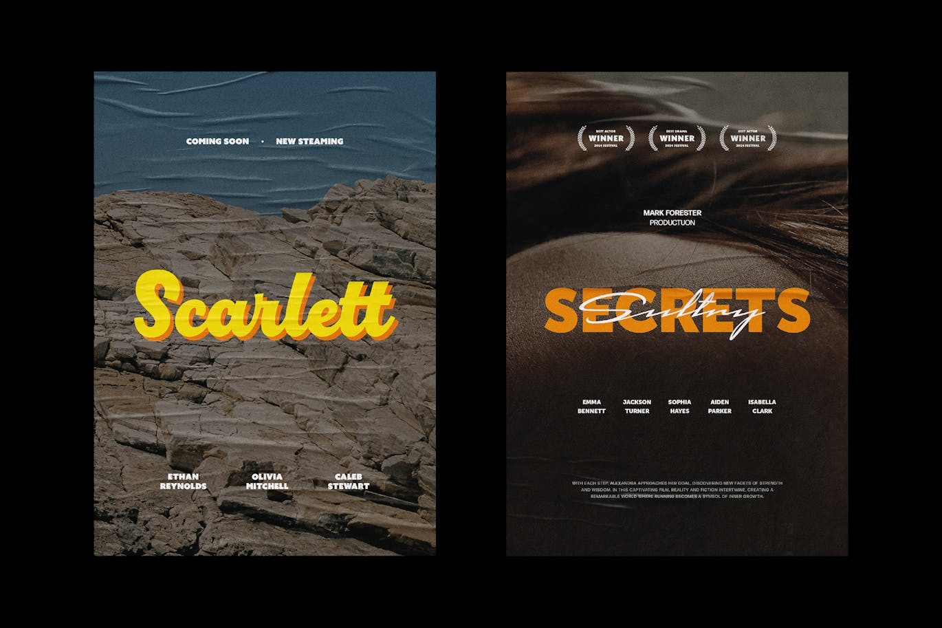 经典现代极简电影大片纪录片海报封面排版设计PSD分层源文件模板套装 Movie Poster Templates , 第8张-素材湾丨精选海外优质设计素材资源 经典现代极简电影大片纪录片海报封面排版设计PSD分层源文件模板套装 Movie Poster Templates , sucaiwan.com