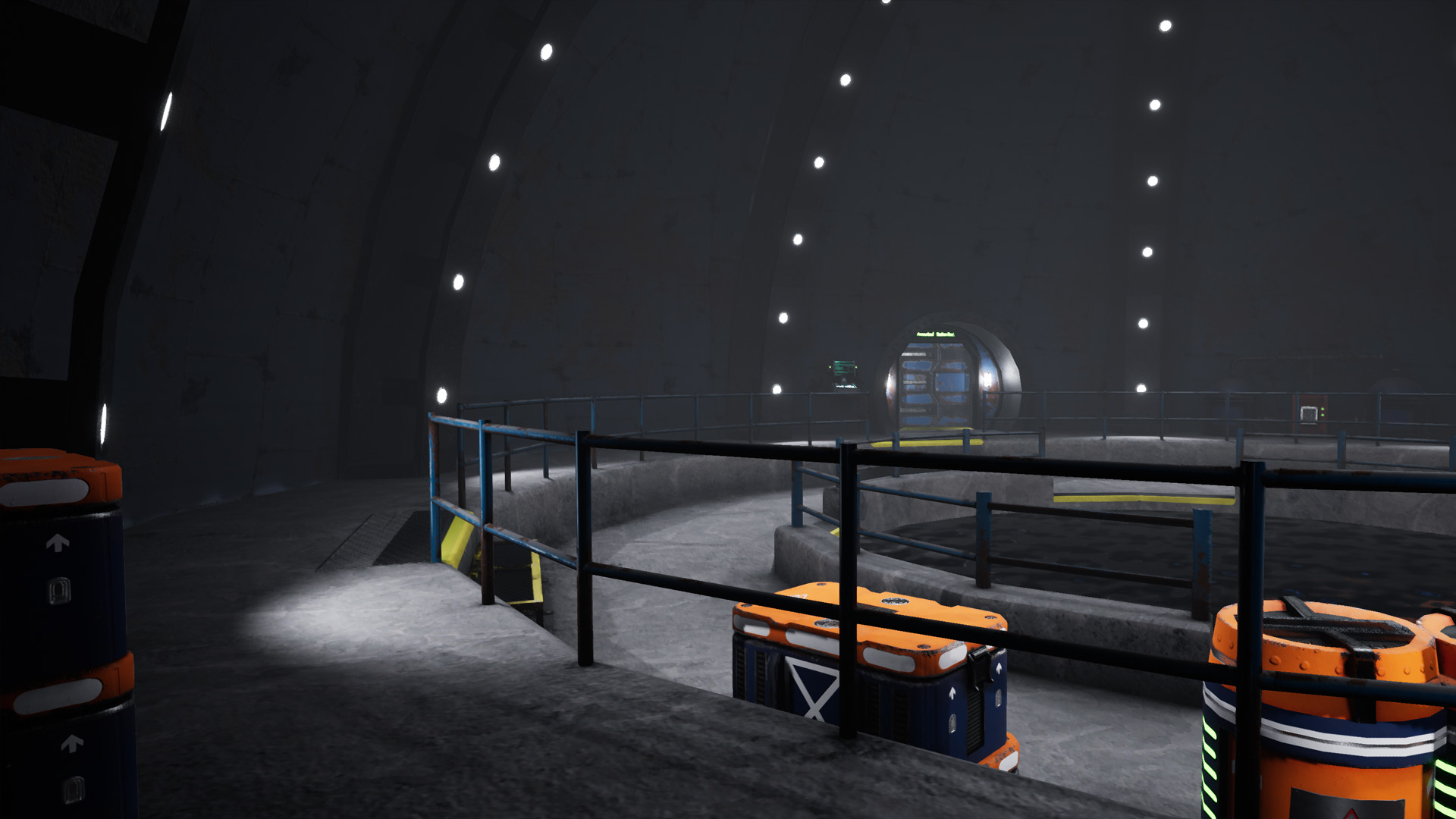 UE模型 未来科幻水下海洋站基地避难所3d模型设计素材 Unreal Engine – Underwater Sea Station 样机素材 sucaiwan.com