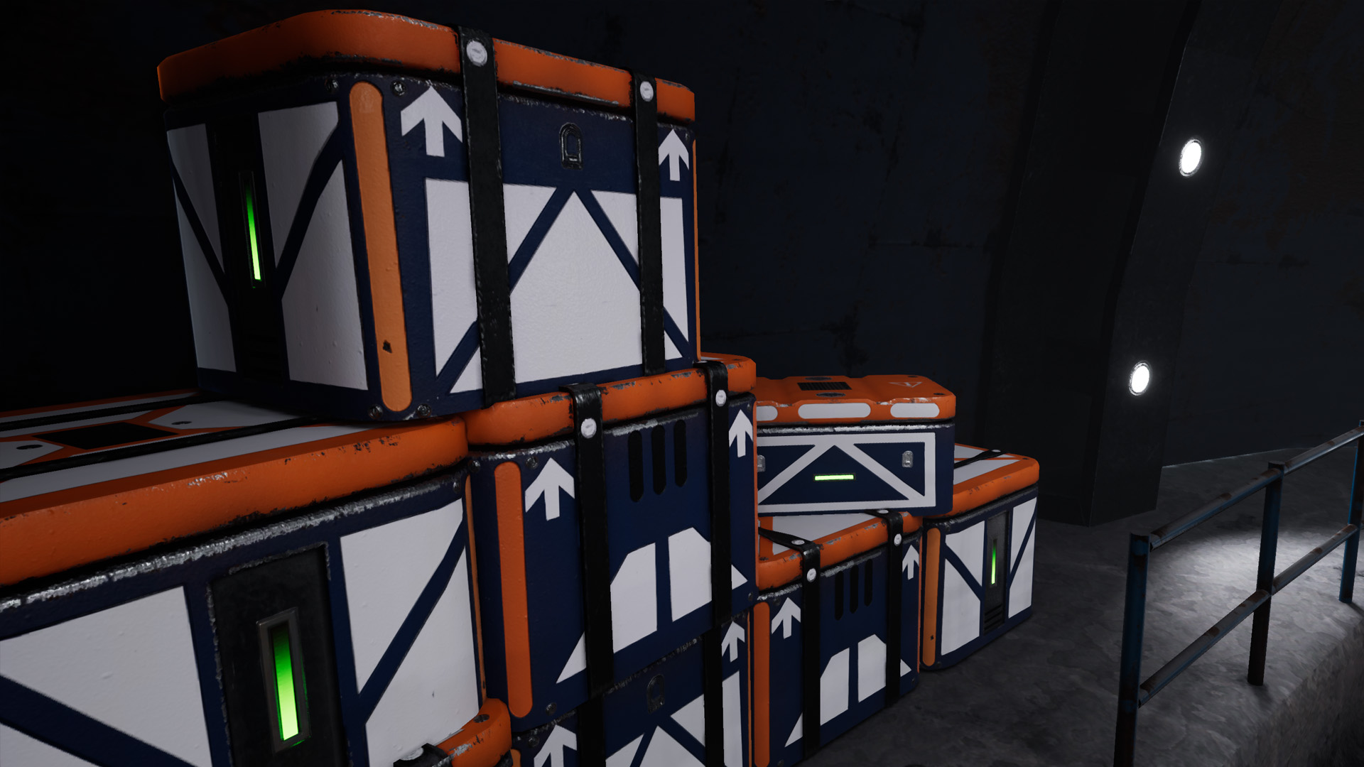 UE模型 未来科幻水下海洋站基地避难所3d模型设计素材 Unreal Engine – Underwater Sea Station 样机素材 sucaiwan.com