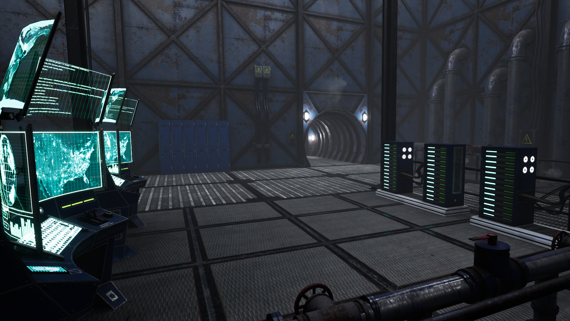 UE模型 未来科幻水下海洋站基地避难所3d模型设计素材 Unreal Engine – Underwater Sea Station 样机素材 sucaiwan.com