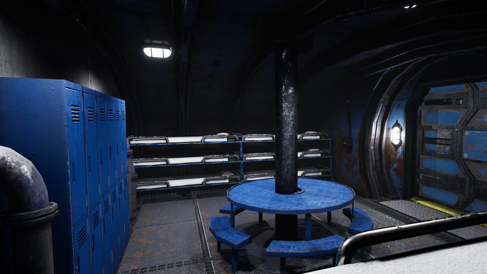 UE模型 未来科幻水下海洋站基地避难所3d模型设计素材 Unreal Engine – Underwater Sea Station 样机素材 sucaiwan.com