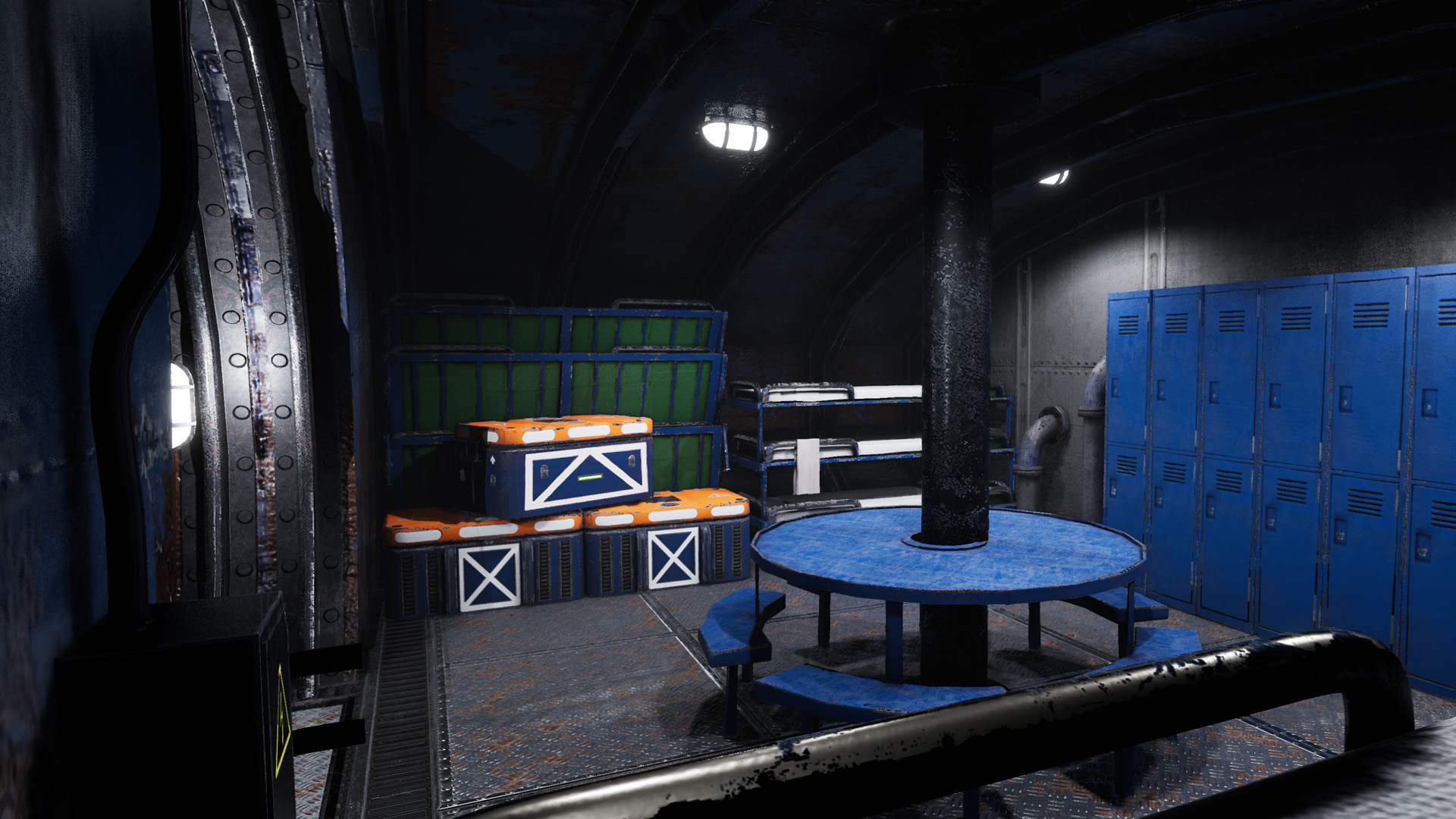 UE模型 未来科幻水下海洋站基地避难所3d模型设计素材 Unreal Engine – Underwater Sea Station 样机素材 sucaiwan.com