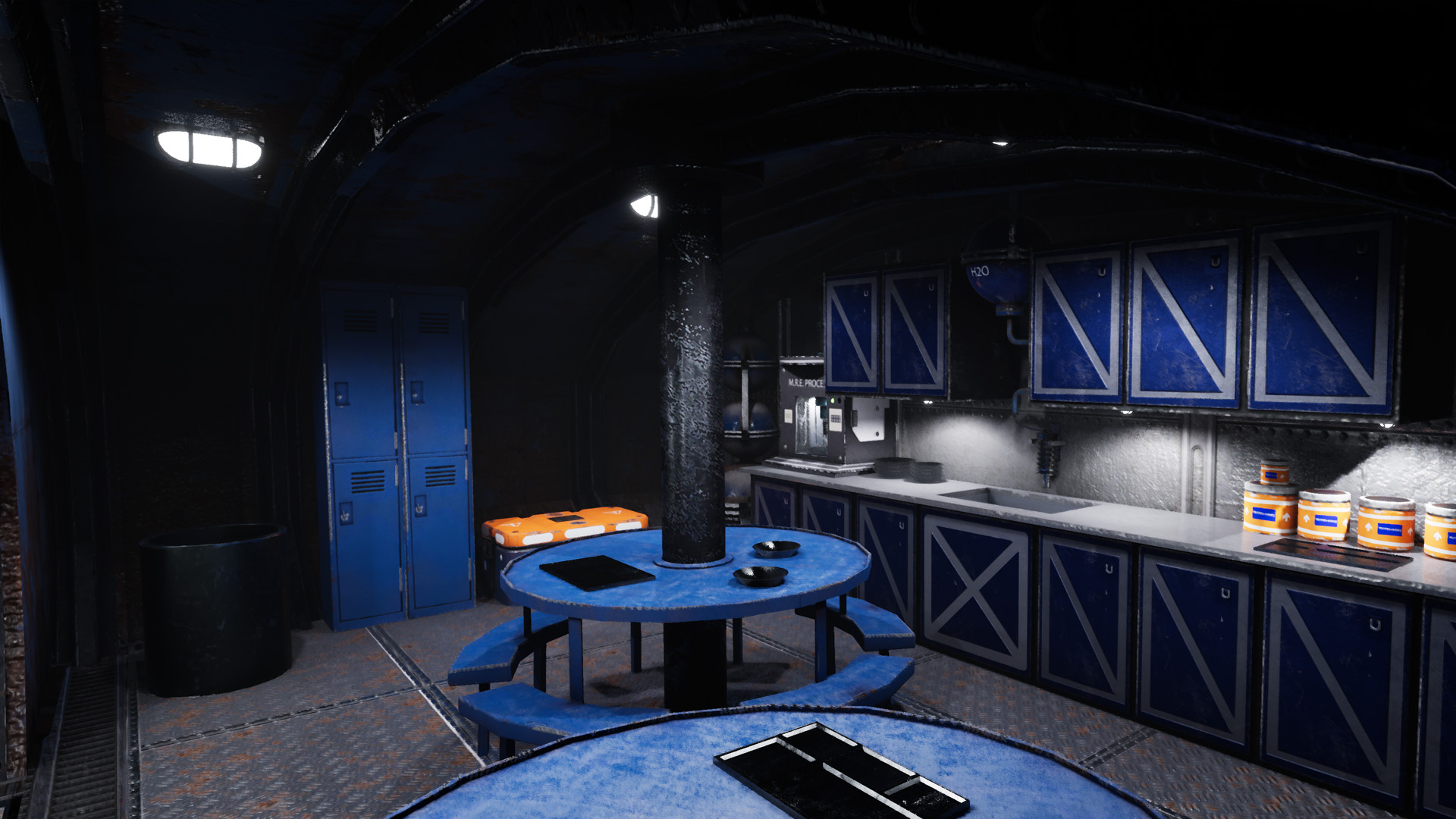UE模型 未来科幻水下海洋站基地避难所3d模型设计素材 Unreal Engine – Underwater Sea Station 样机素材 sucaiwan.com