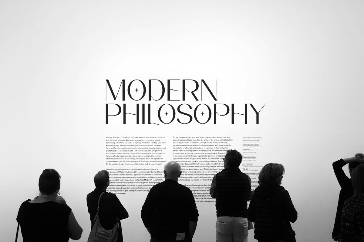 现代时尚杂志广告徽标设计无衬线英文字体安装包 Vloreea 设计素材 sucaiwan.com