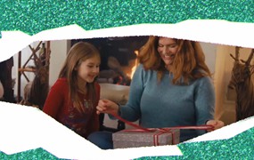 FCPX插件:5种节日活动礼盒包装撕纸转场