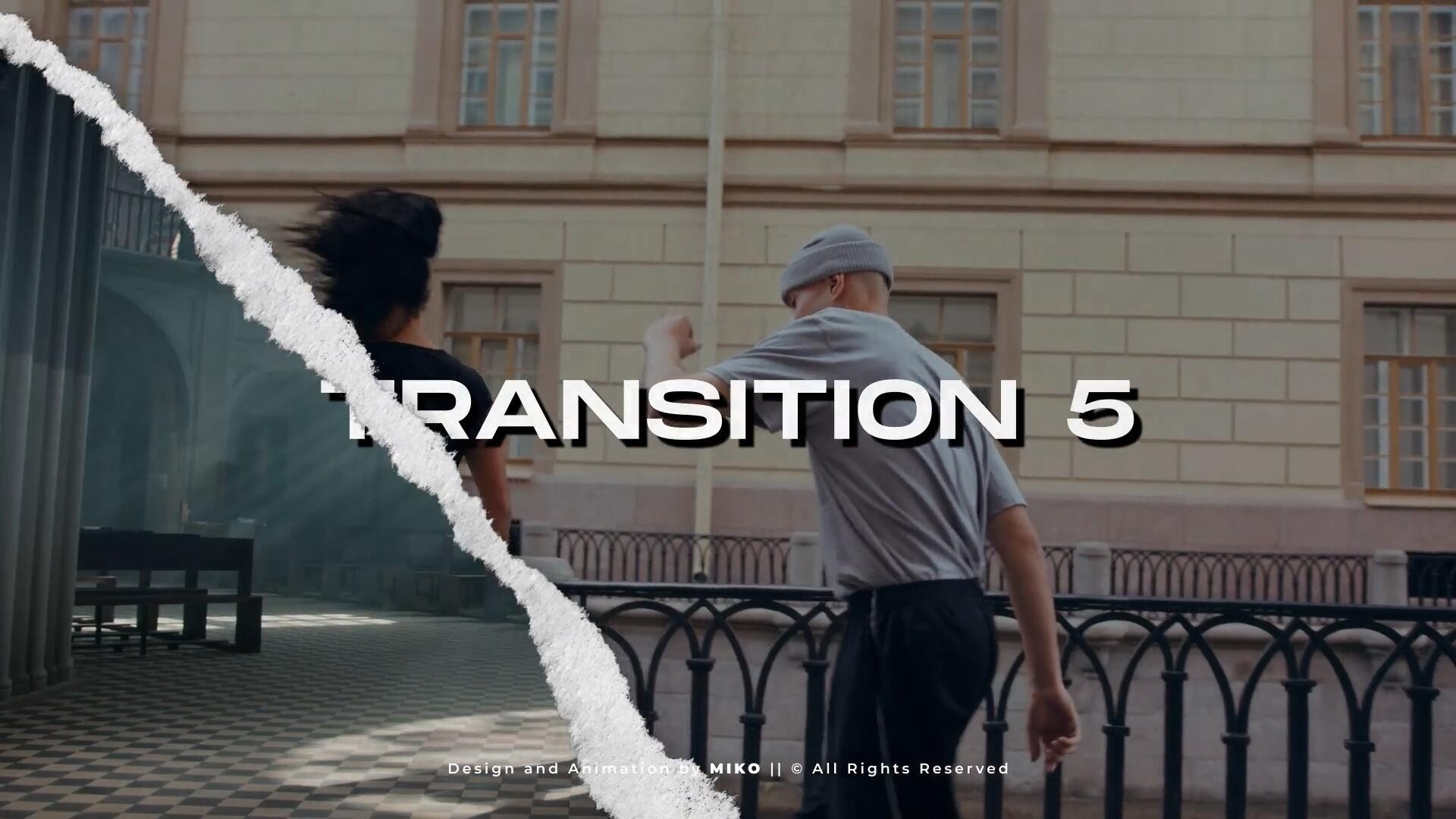 AE模板：新潮邋遢粗糙撕纸美学撕裂边缘定格快闪动画开场片头 , sucaiwan.com