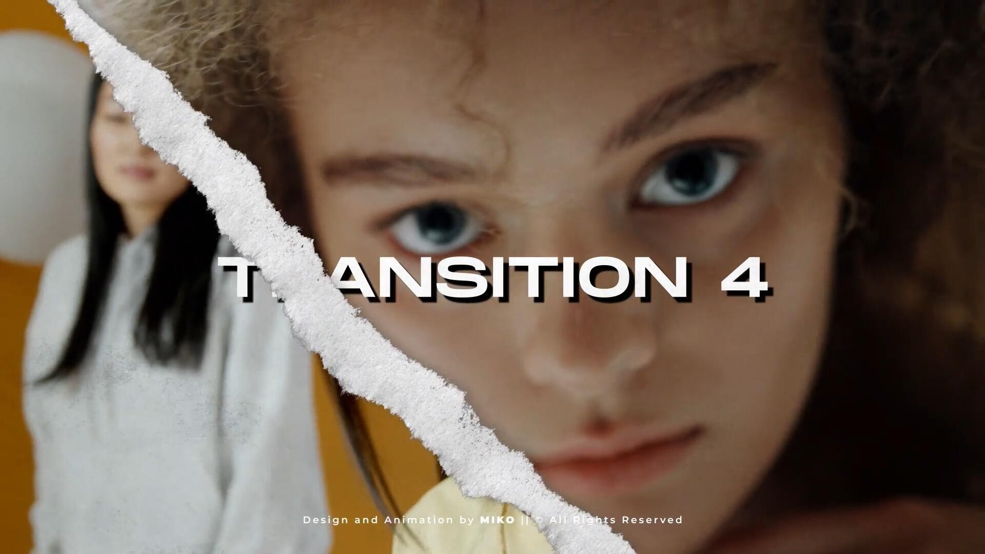 AE模板：新潮邋遢粗糙撕纸美学撕裂边缘定格快闪动画开场片头 , sucaiwan.com