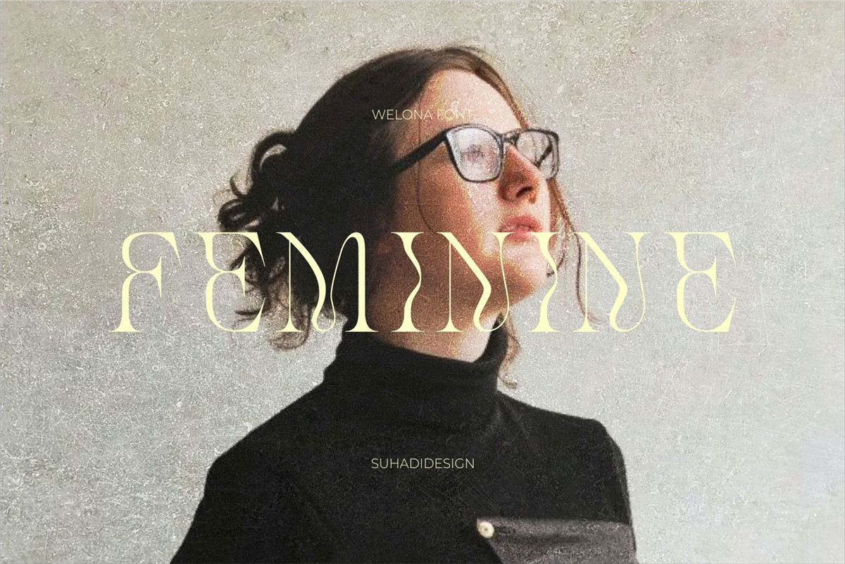 英文字体:奢华美学优雅柔和曲线现代标题排版衬线英文字体 Welona Font , 第4张-素材湾丨精选海外优质设计素材资源 英文字体:奢华美学优雅柔和曲线现代标题排版衬线英文字体 Welona Font , sucaiwan.com