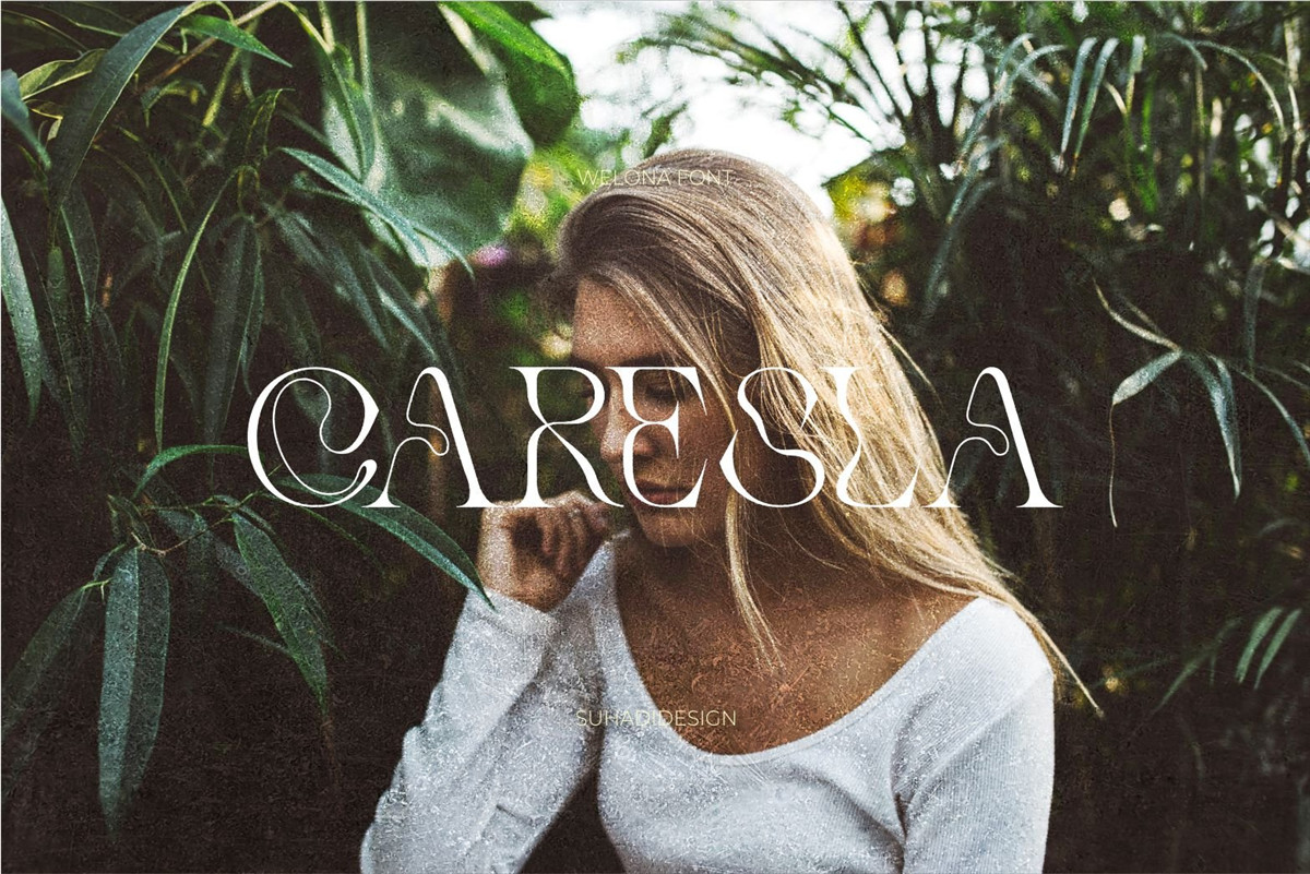 英文字体:奢华美学优雅柔和曲线现代标题排版衬线英文字体 Welona Font , 第5张-素材湾丨精选海外优质设计素材资源 英文字体:奢华美学优雅柔和曲线现代标题排版衬线英文字体 Welona Font , sucaiwan.com