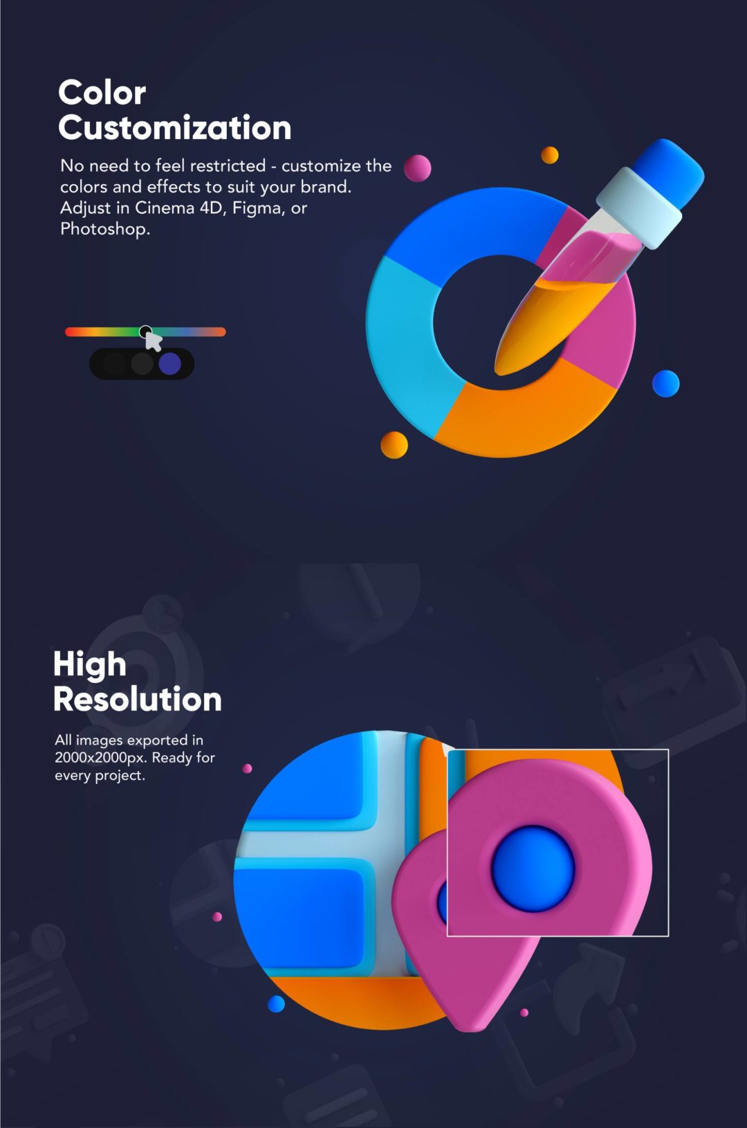 30款高级质感用户界面设计3d插图图标icons设计fig/c4d/psd/png格式素材 30 3D User Interface Icon Set 图标素材 第2张-素材湾丨精选海外优质设计素材资源 30款高级质感用户界面设计3d插图图标icons设计fig/c4d/psd/png格式素材 30 3D User Interface Icon Set 图标素材 sucaiwan.com