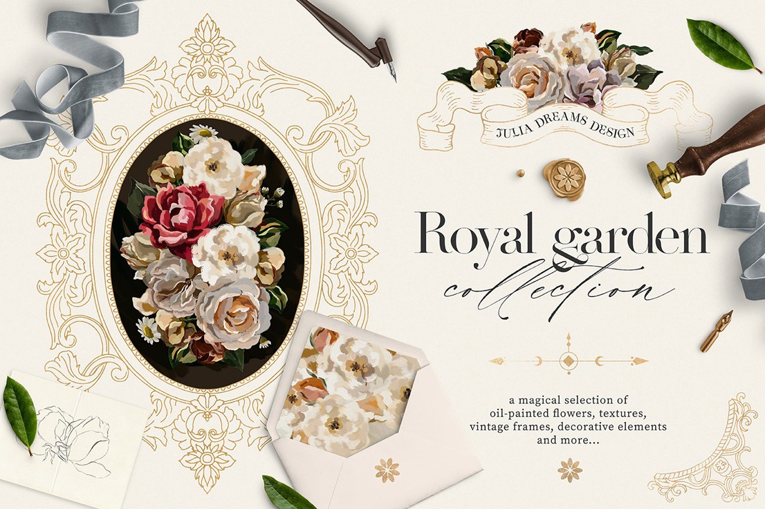 复古老式油画花朵手绘插画框架边框装饰元素png免抠图设计素材 Royal Garden Oil Pastel Flowers Gold Frames 图片素材 第1张-素材湾丨精选海外优质设计素材资源 复古老式油画花朵手绘插画框架边框装饰元素png免抠图设计素材 Royal Garden Oil Pastel Flowers Gold Frames 图片素材 sucaiwan.com