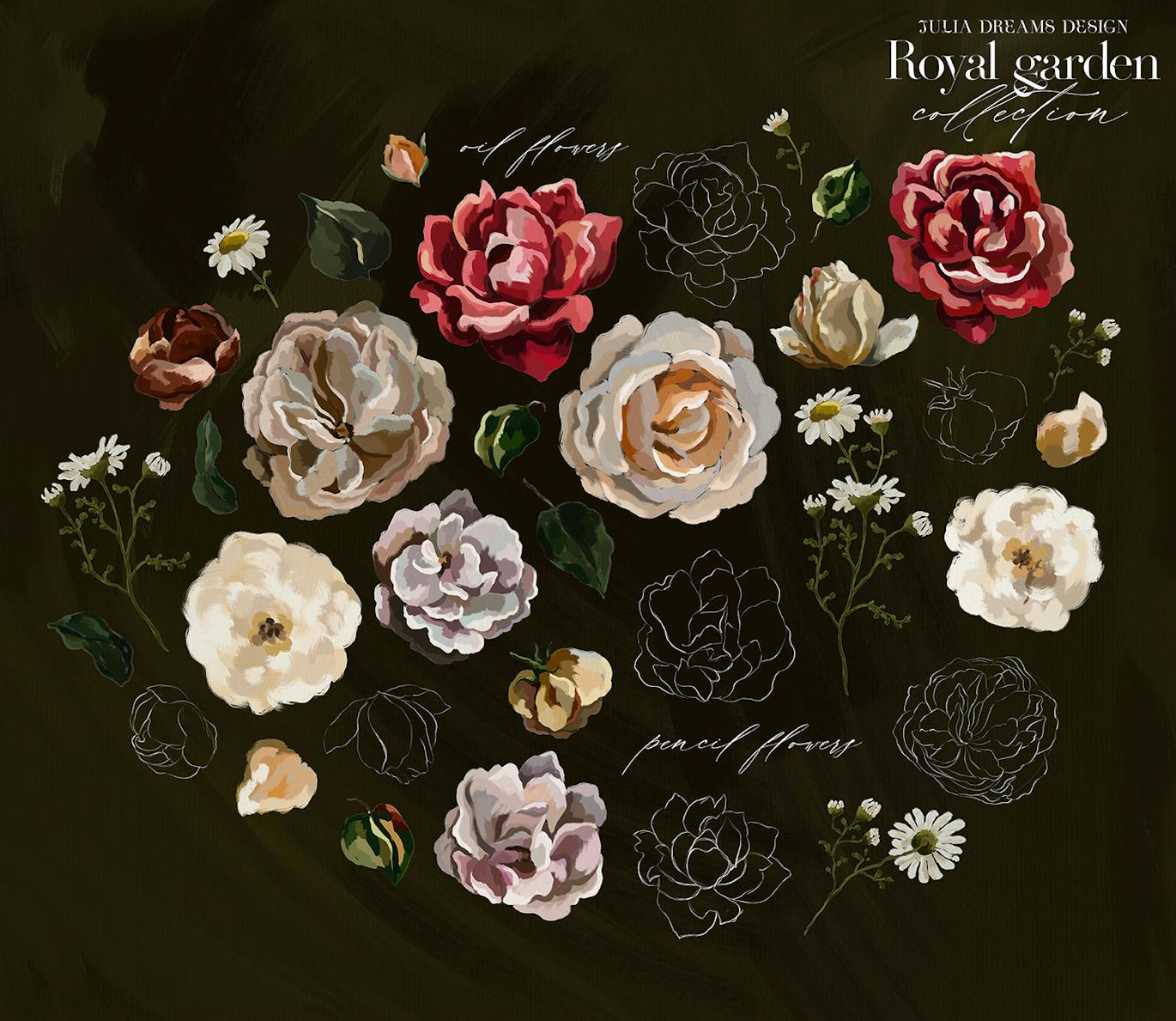 复古老式油画花朵手绘插画框架边框装饰元素png免抠图设计素材 Royal Garden Oil Pastel Flowers Gold Frames 图片素材 第3张-素材湾丨精选海外优质设计素材资源 复古老式油画花朵手绘插画框架边框装饰元素png免抠图设计素材 Royal Garden Oil Pastel Flowers Gold Frames 图片素材 sucaiwan.com