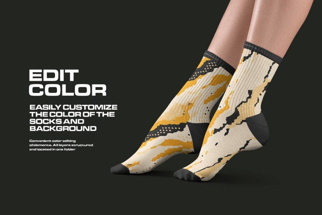 10款逼真女士高筒袜长袜袜子印花图案logo设计展示效果图ps贴图样机模板 10 Mockups High Socks on the Woman Legs vol.02 样机素材 第2张-素材湾丨精选海外优质设计素材资源 10款逼真女士高筒袜长袜袜子印花图案logo设计展示效果图ps贴图样机模板 10 Mockups High Socks on the Woman Legs vol.02 样机素材 sucaiwan.com