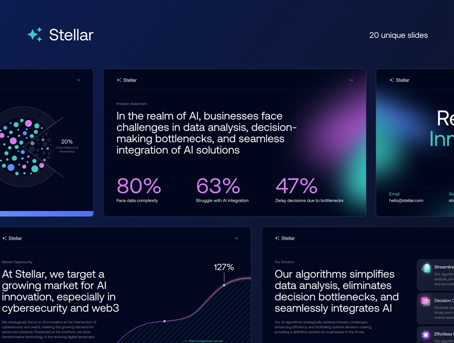 20页高级企业介绍项目提案策划书演示文稿图文排版设计ppt/fig/key/sketch/xd格式素材 Business Presentation Template — Stellar 幻灯图表 第3张-素材湾丨精选海外优质设计素材资源 20页高级企业介绍项目提案策划书演示文稿图文排版设计ppt/fig/key/sketch/xd格式素材 Business Presentation Template — Stellar 幻灯图表 sucaiwan.com