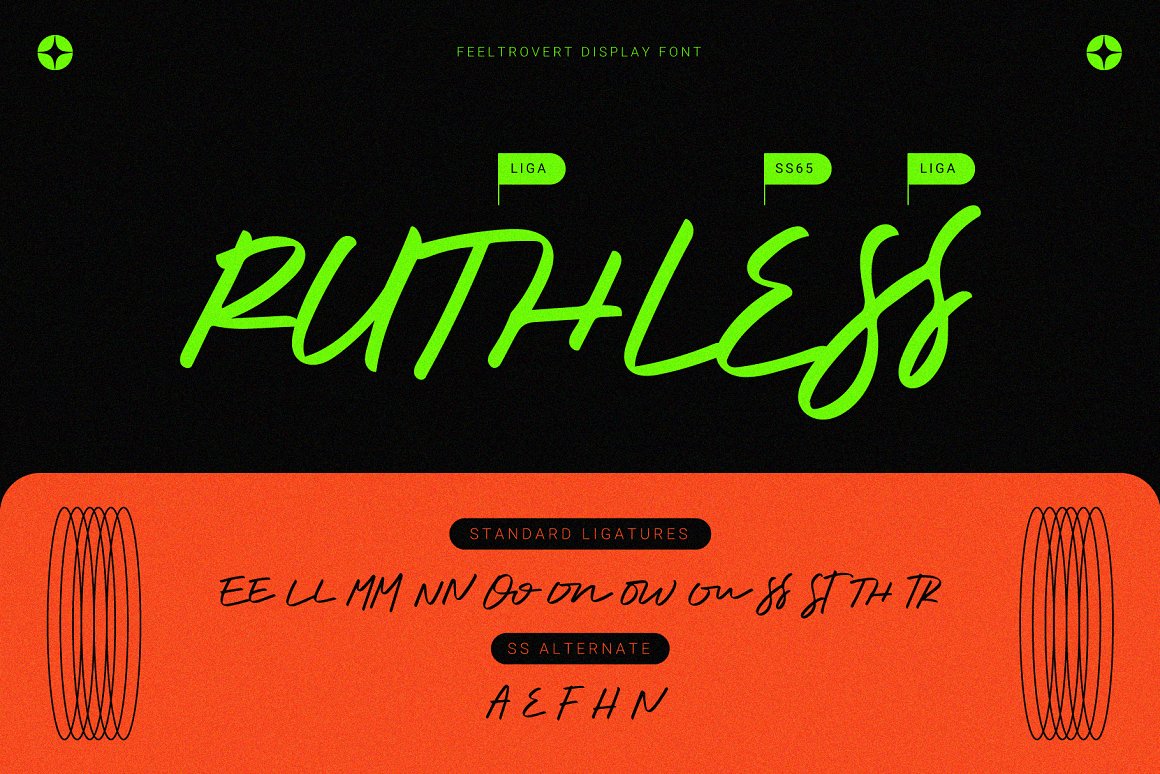 英文字体:复古优雅轻奢风格手写排版LOGO设计杂志海报封面英文字体 Feeltrovert 设计素材 第6张-素材湾丨精选海外优质设计素材资源 英文字体:复古优雅轻奢风格手写排版LOGO设计杂志海报封面英文字体 Feeltrovert 设计素材 sucaiwan.com