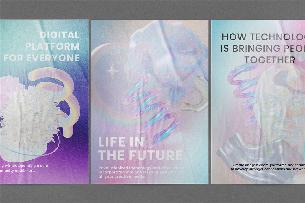 74个全息抽象霓虹酸性渐变3D立体免扣PNG形状海报封面背景元素图片素材 Soft Holo Iridescence 3D Shapes 图片素材 第9张-素材湾丨精选海外优质设计素材资源 74个全息抽象霓虹酸性渐变3D立体免扣PNG形状海报封面背景元素图片素材 Soft Holo Iridescence 3D Shapes 图片素材 sucaiwan.com