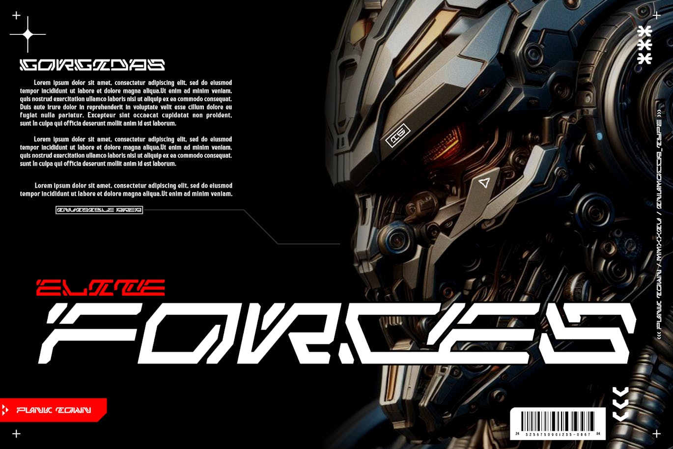 未来科幻电影海报杂志网站界面设计装饰英文字体安装包 Punk Town 设计素材 sucaiwan.com