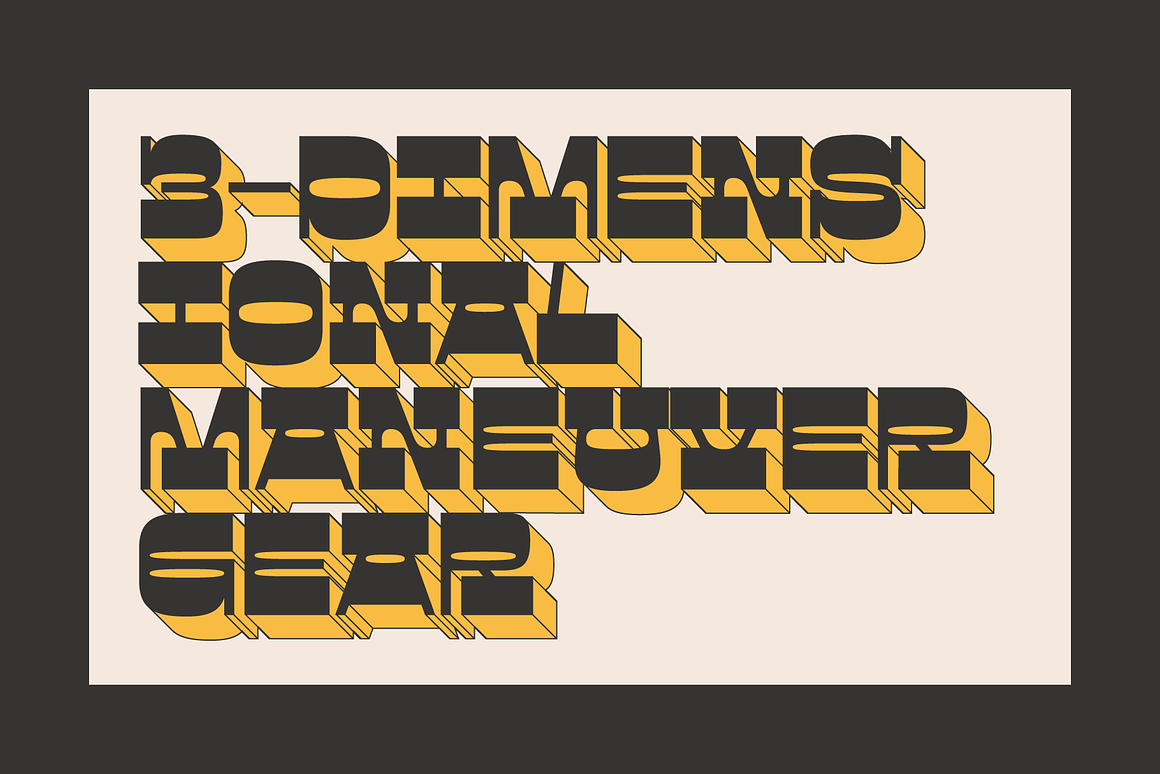 复古怀旧逆反差品牌海报徽标设计装饰英文字体安装包 Gunarti – Wide Western Font 设计素材 sucaiwan.com