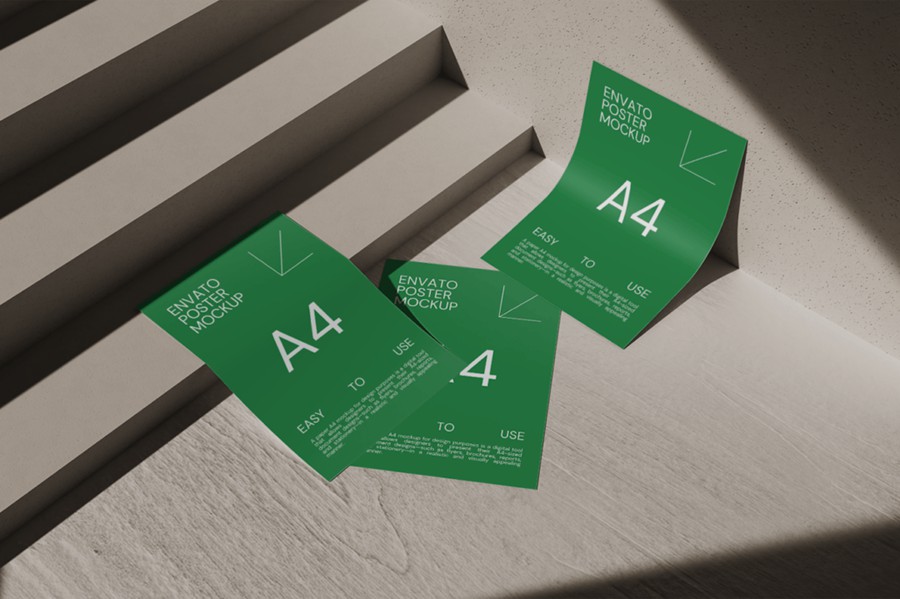 专业宣传单页海报设计展示效果图ps贴图样机模板素材 Poster Mockup | Biege 样机素材 第4张-素材湾丨精选海外优质设计素材资源 专业宣传单页海报设计展示效果图ps贴图样机模板素材 Poster Mockup | Biege 样机素材 sucaiwan.com