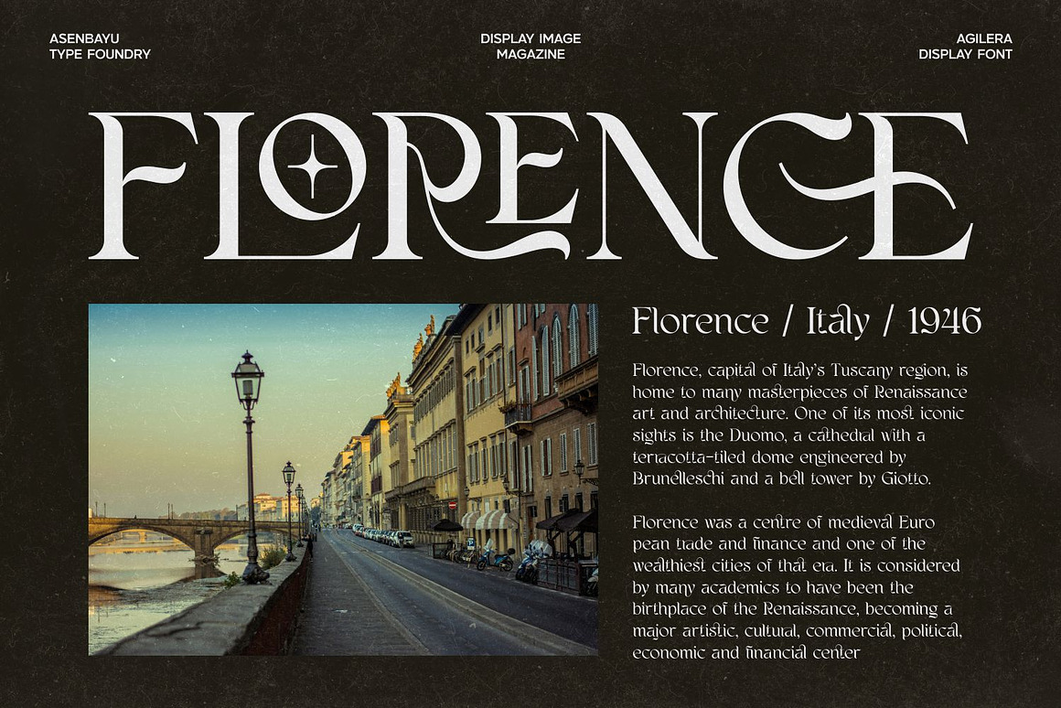 优雅新艺术风格包装标签海报品牌logo设计连字衬线英文字体下载 Agilera Font 设计素材 sucaiwan.com