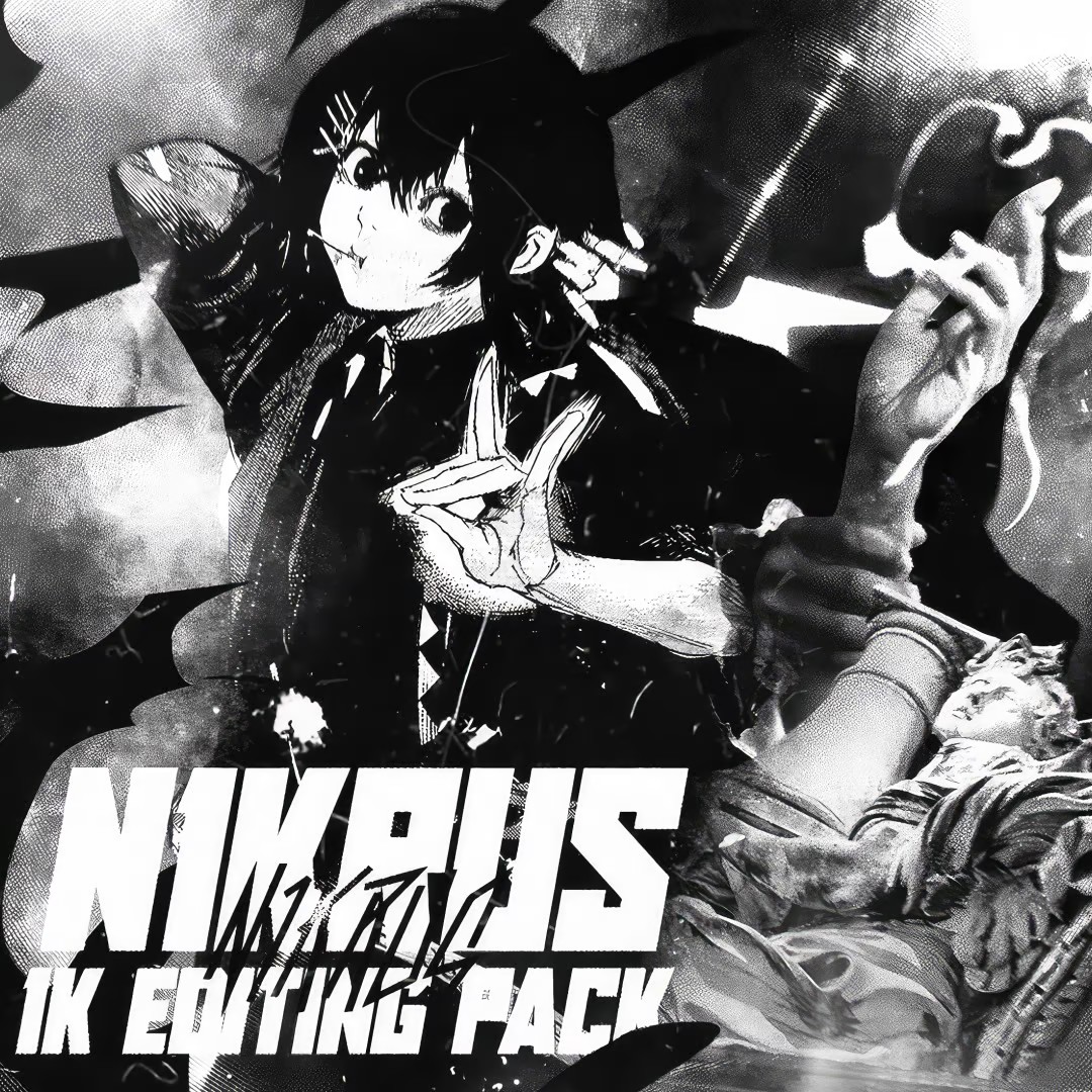 flow剪辑风格动漫合成ae项目文件模板预设叠加视频音效vfx特效包 N1KRUS 1K EDITING PACK 影视音频 sucaiwan.com