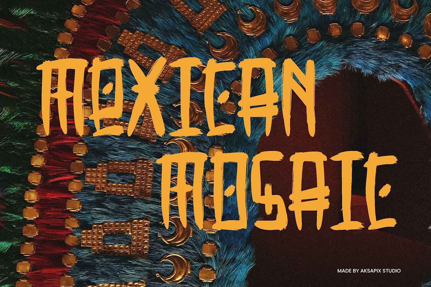 传统民族异国情调品牌海报邀请函设计装饰英文字体安装包 Wirokencono – Ethnic Brush Font 设计素材 第5张-素材湾丨精选海外优质设计素材资源 传统民族异国情调品牌海报邀请函设计装饰英文字体安装包 Wirokencono – Ethnic Brush Font 设计素材 sucaiwan.com